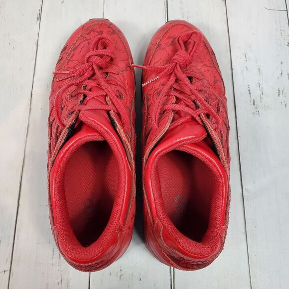 ASICS Gel Lyte III Marble Pack Mens Size 10 Red Sneakers H627L Paint Splatter main image 15